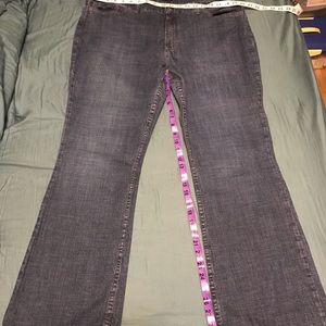 Lee Riders boot cut jeans.